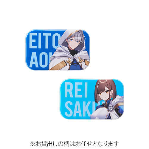 缶バッジ 横長方形