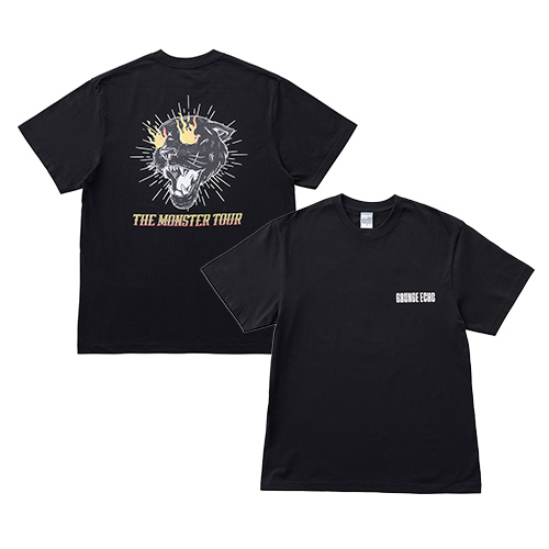 カスタムデザインコットンTシャツ 5.6オンス(ブラック/L)