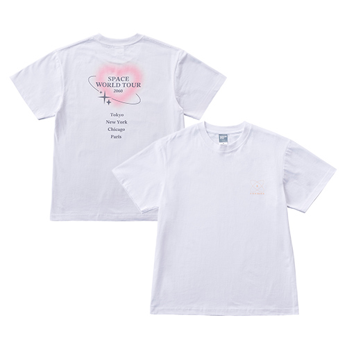 カスタムデザインコットンTシャツ 5.6オンス(M/ホワイト)