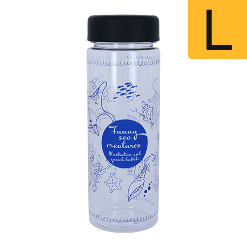 スリムクリアボトルブラック