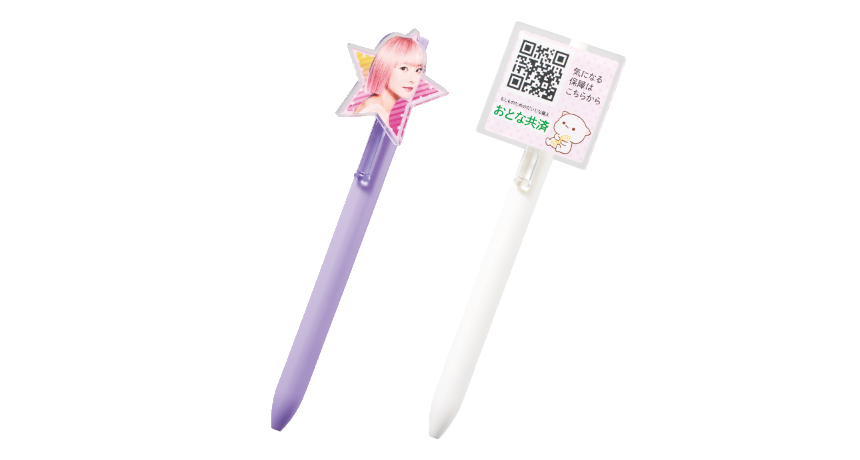 アクリルヘアクリップ