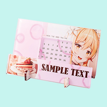アクリルカレンダー