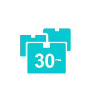 小ロット30個から！