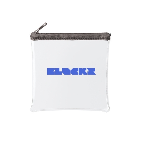 カラーファスナークリアポーチ(S)