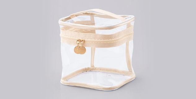 ボックスタイプクリアポーチ