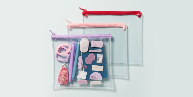 フラットクリアポーチ