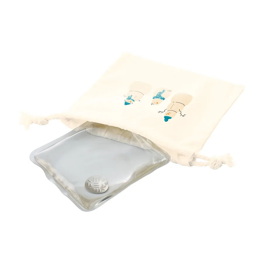 オリジナル　リウォームエコカイロ(巾着付)　ナチュラル