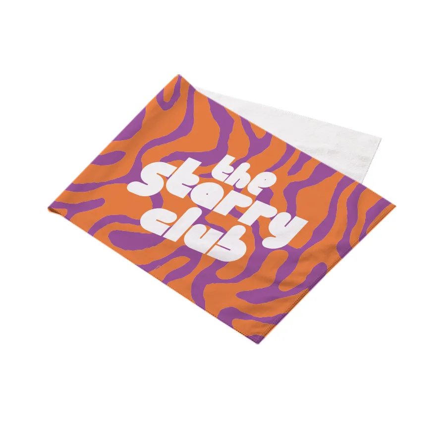 オリジナル コットンWフェイス フェイスタオル 昇華転写対応