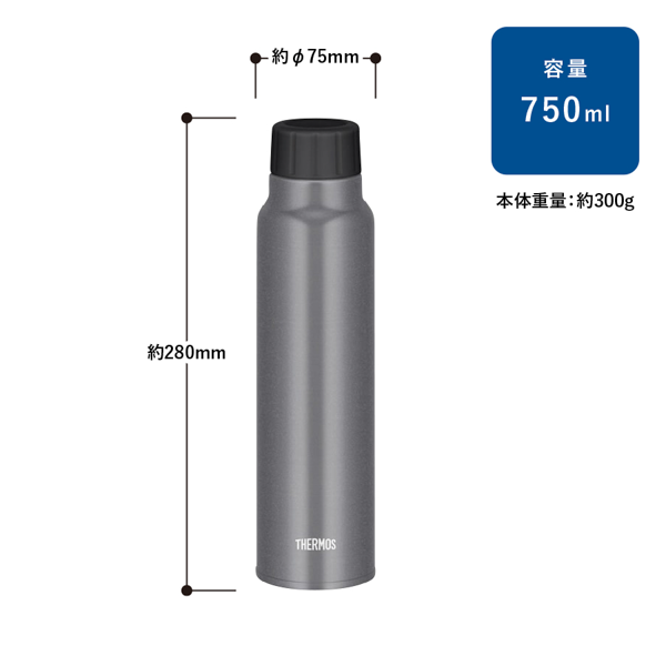 【まとめ割】THERMOS サーモス 真空断熱炭酸ボトル 750ml