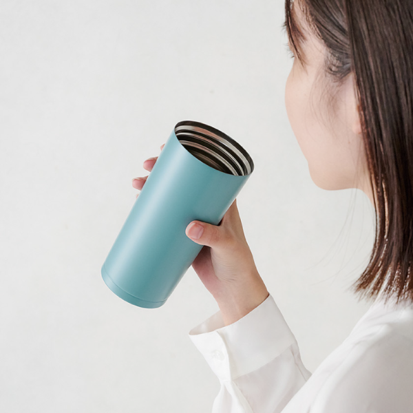 ハンドル付ステンレスタンブラー360ml