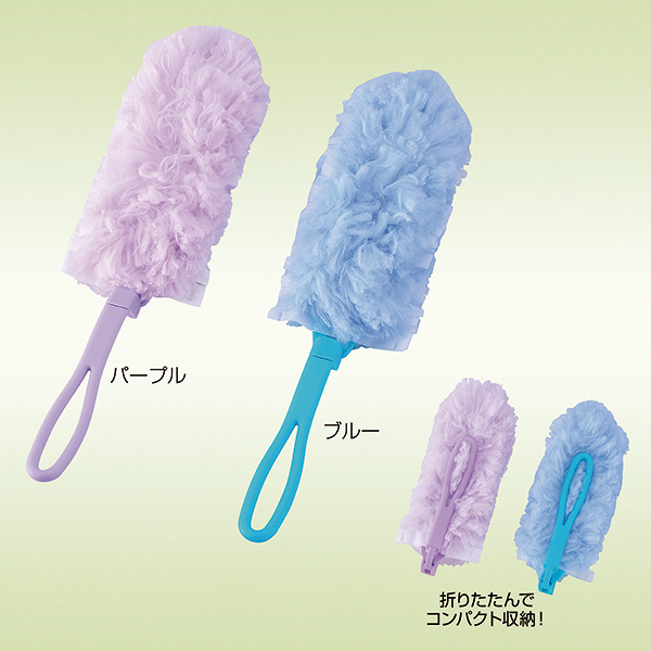 簡単折りたたみふわもこモップ