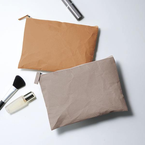 イークラフト・ウォッシャブルペーパーフラットポーチ