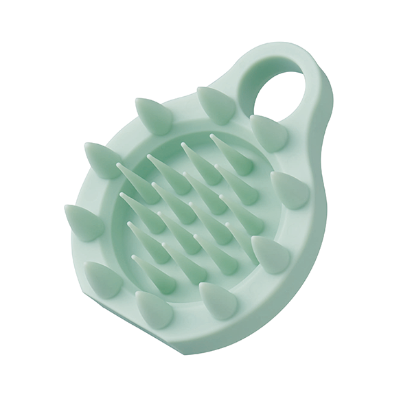 立て置き出来るフック穴付きシャンプースパブラシ