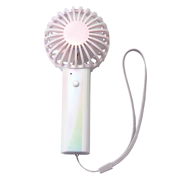 オーロラ充電式ハンディファン(ストラップ付)