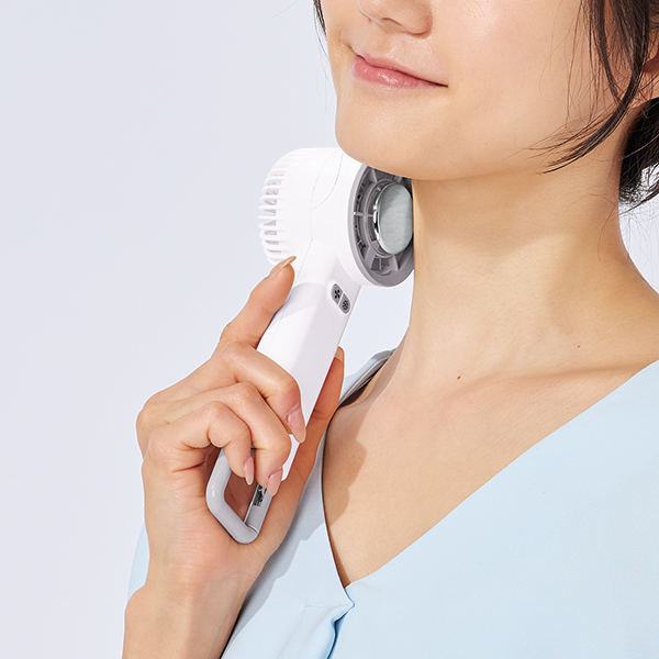 ペルチェ2WAYハンディファン(カラビナ付)