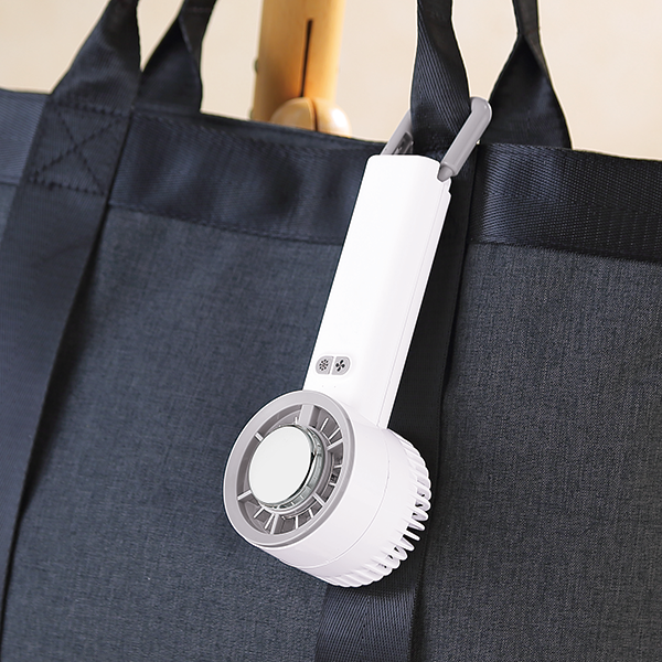 ペルチェ2WAYハンディファン(カラビナ付)