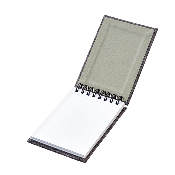 リサイクルPET生地使用リングメモ帳