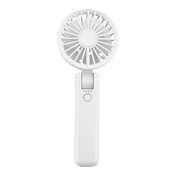 折りたたみ式2WAYダブルファン(カラビナ付)