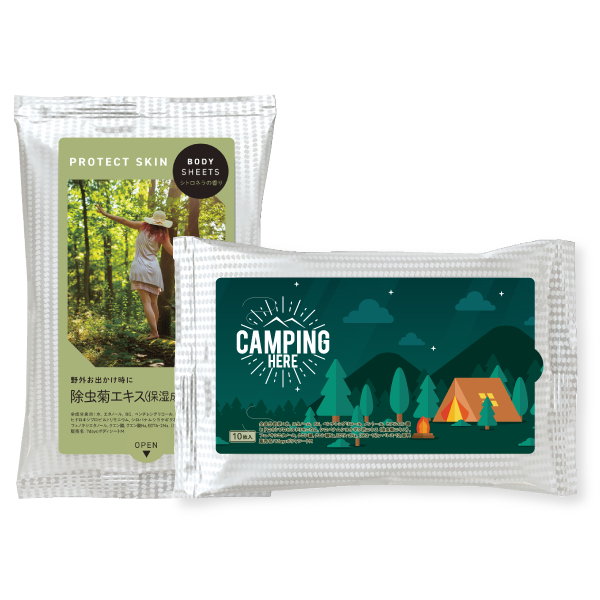 【小ロット】ボディシート　プロテクトスキン　10枚入(ラベル貼り)