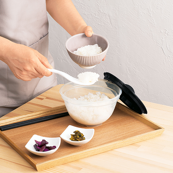 簡単!レンジで一合炊き