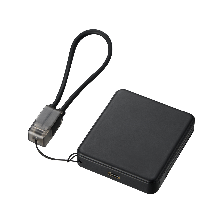 PD急速充電コードストラップ付モバイルチャージャー5000(全面印刷対応)