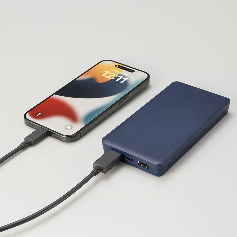 全面印刷できるモバイルチャージャー10000 スクエア