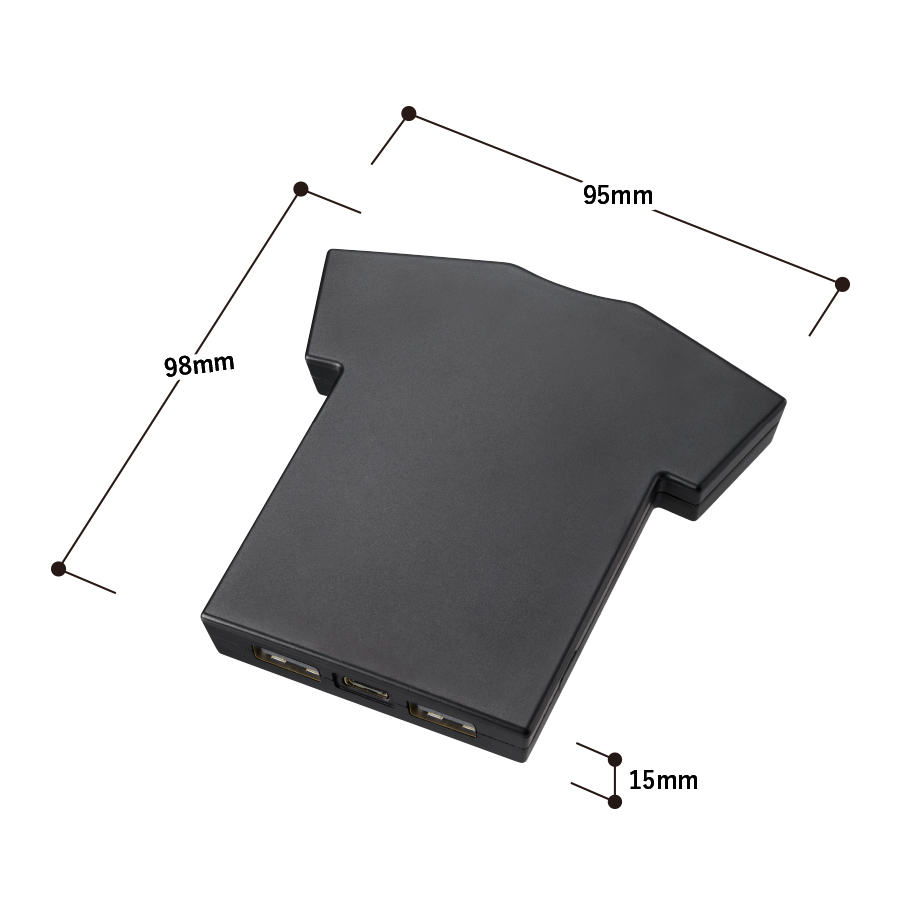 全面印刷できるモバイルチャージャー5000 Tシャツ