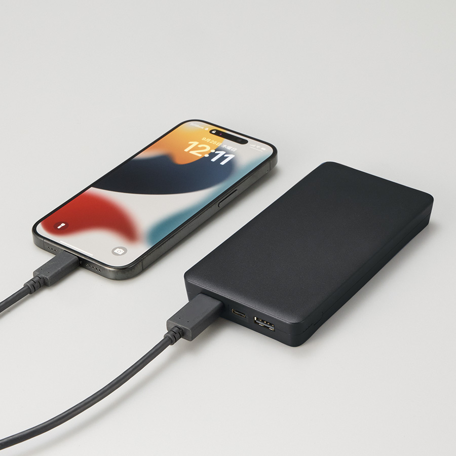 全面印刷できるモバイルチャージャー10000(リン酸鉄使用)