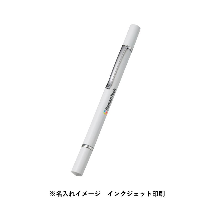 15インチ タッチ様限定 ボールペン付クリアディスク型タッチペン(再生ABS)【最安値104円