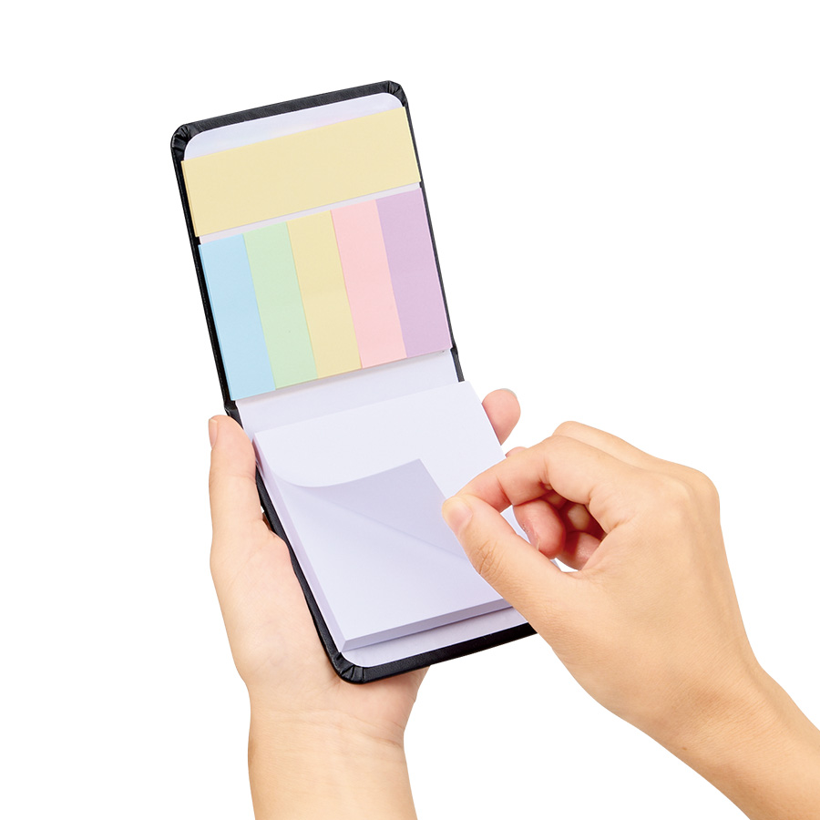 合皮カバー付箋セット(S)