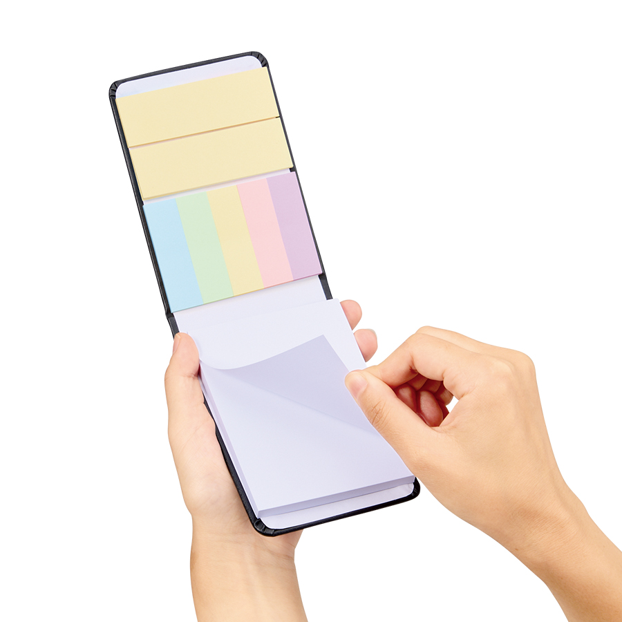 合皮カバー付箋セット(M)