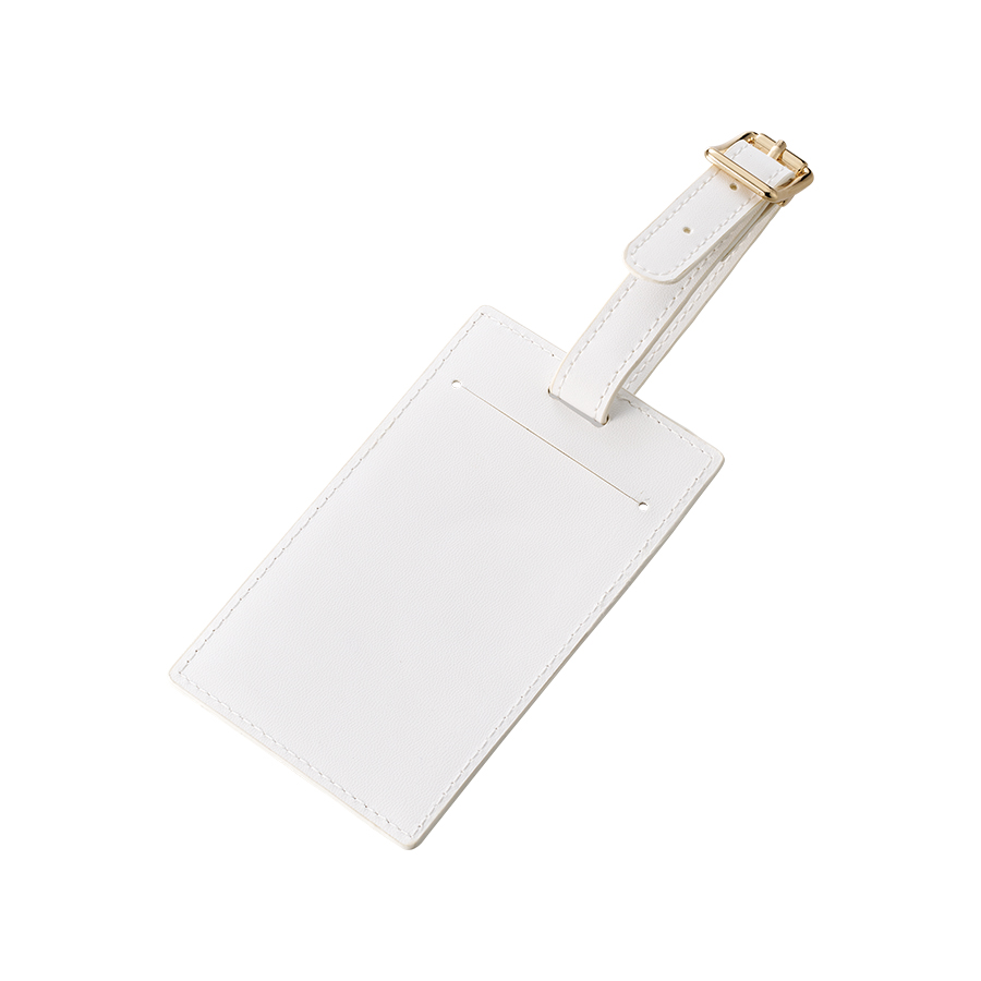 全面印刷できる合皮ラゲッジタグ