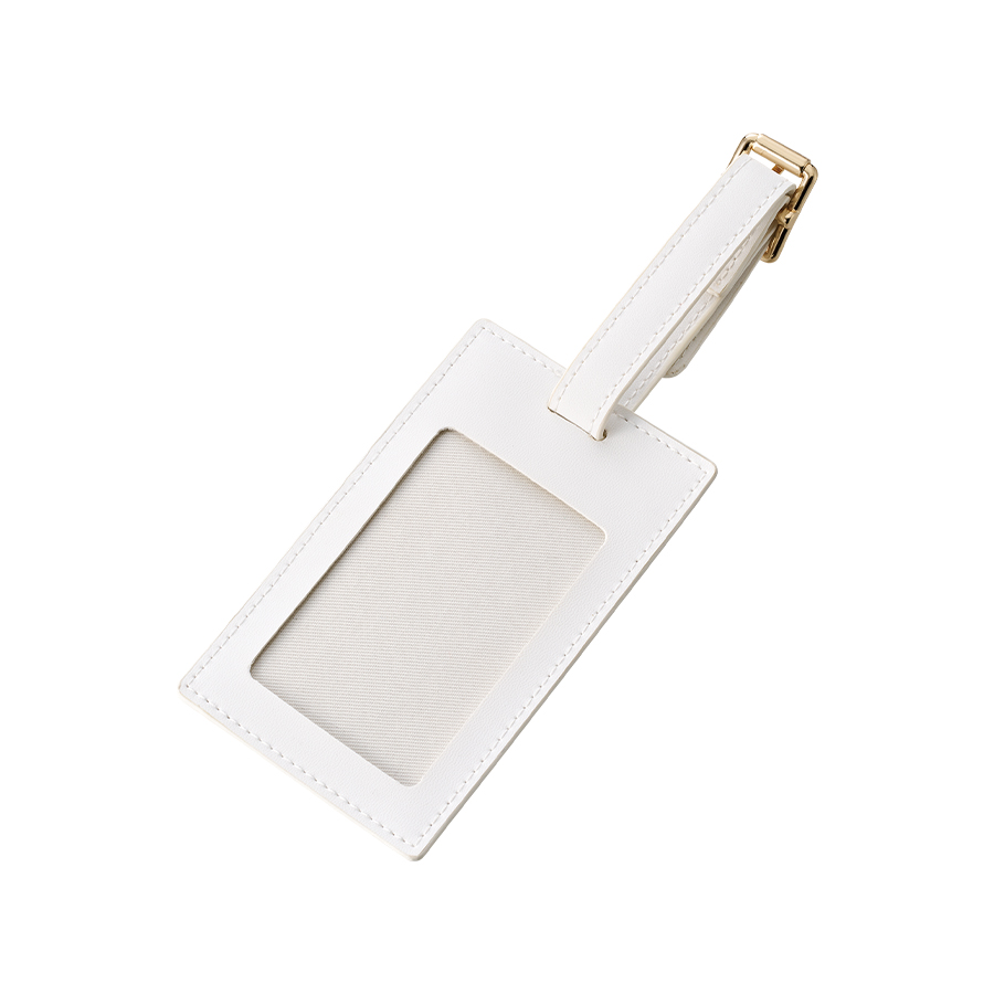 全面印刷できる合皮ラゲッジタグ