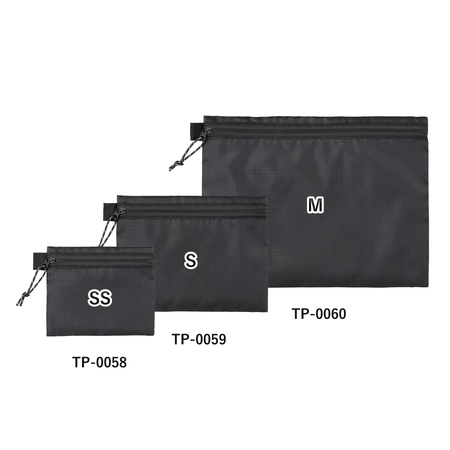リップストップフラットポーチ(SS)