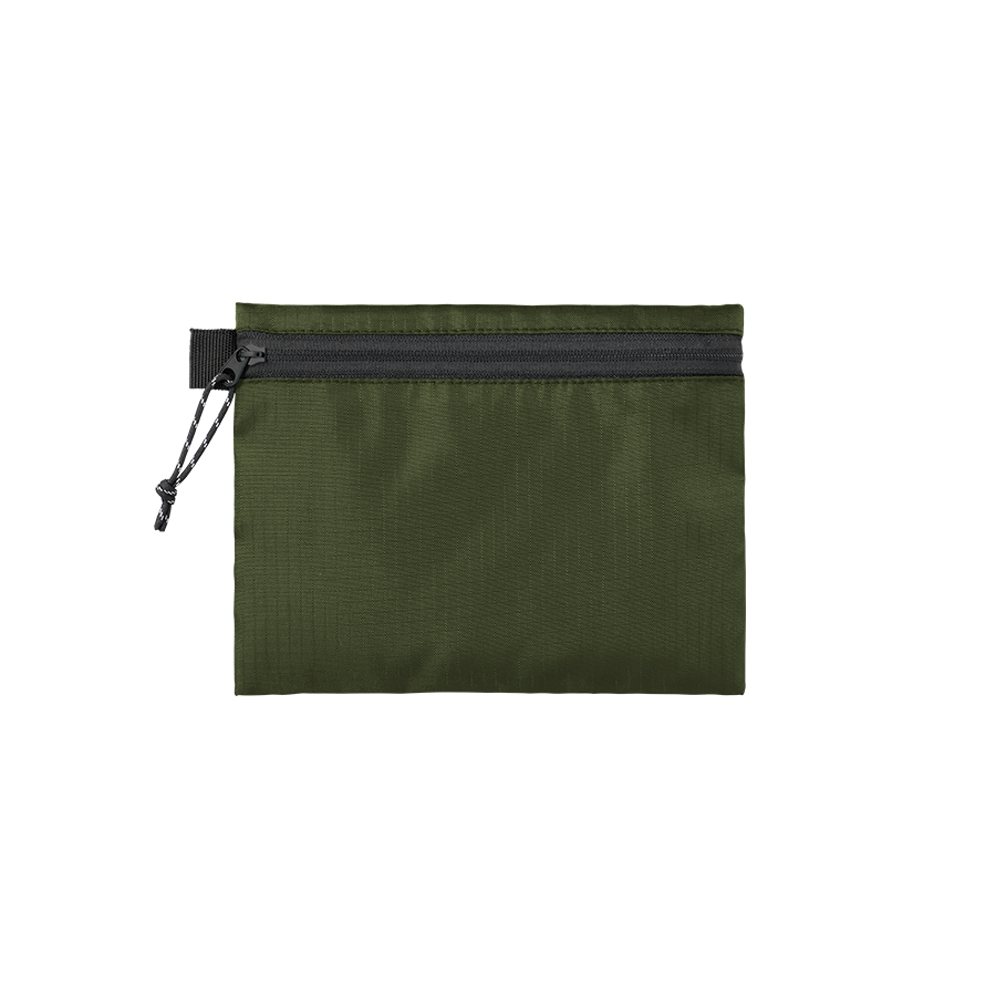 リップストップフラットポーチ(S)