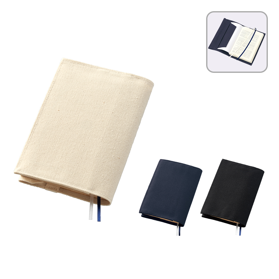 オリジナル　キャンバスブックカバー