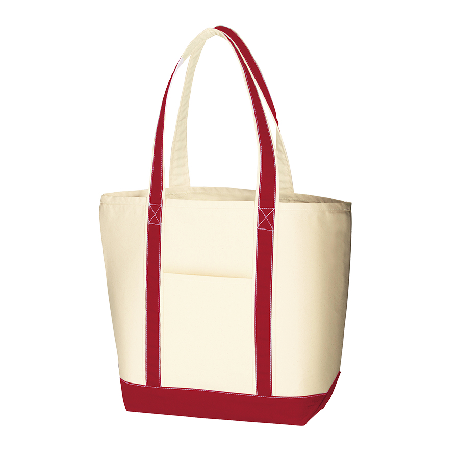 オリジナル キャンバスバイカラートートバッグ(L)