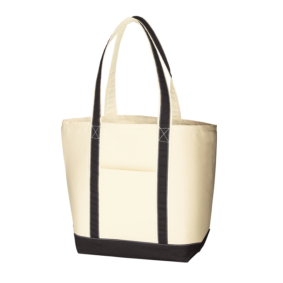 オリジナル キャンバスバイカラートートバッグ(L)