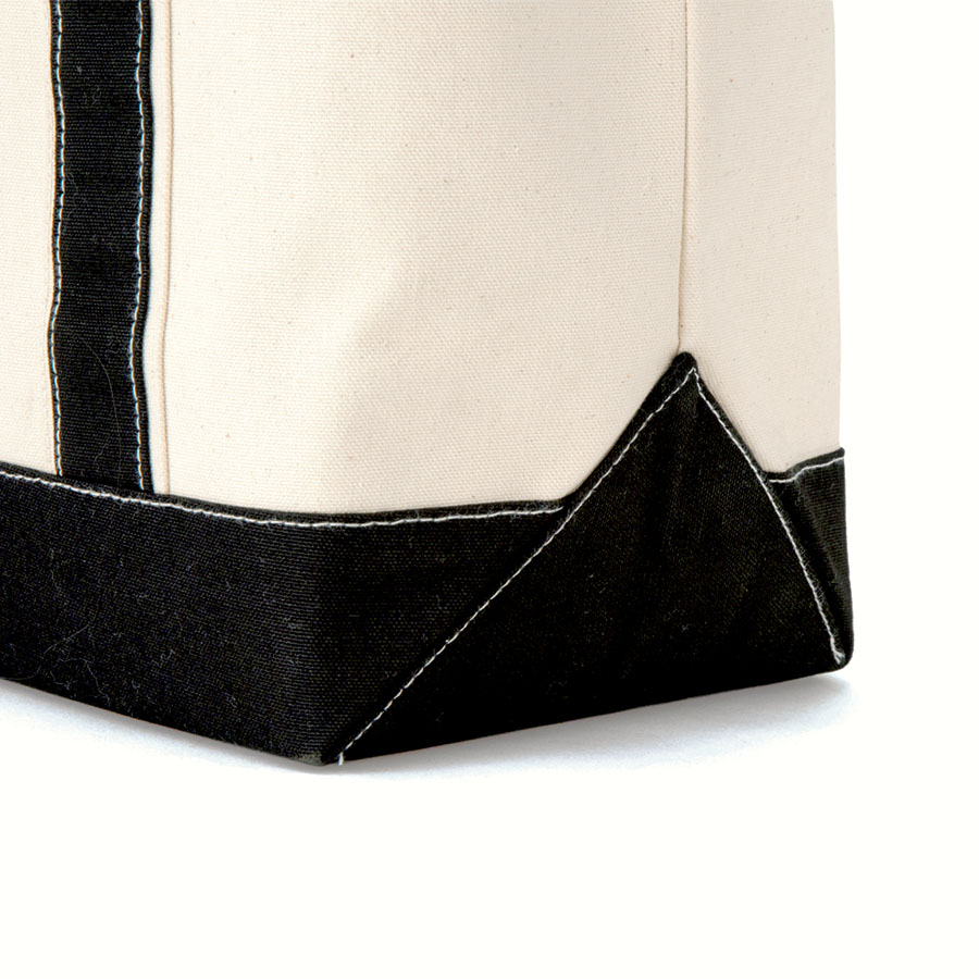 オリジナル キャンバスバイカラートートバッグ(L)