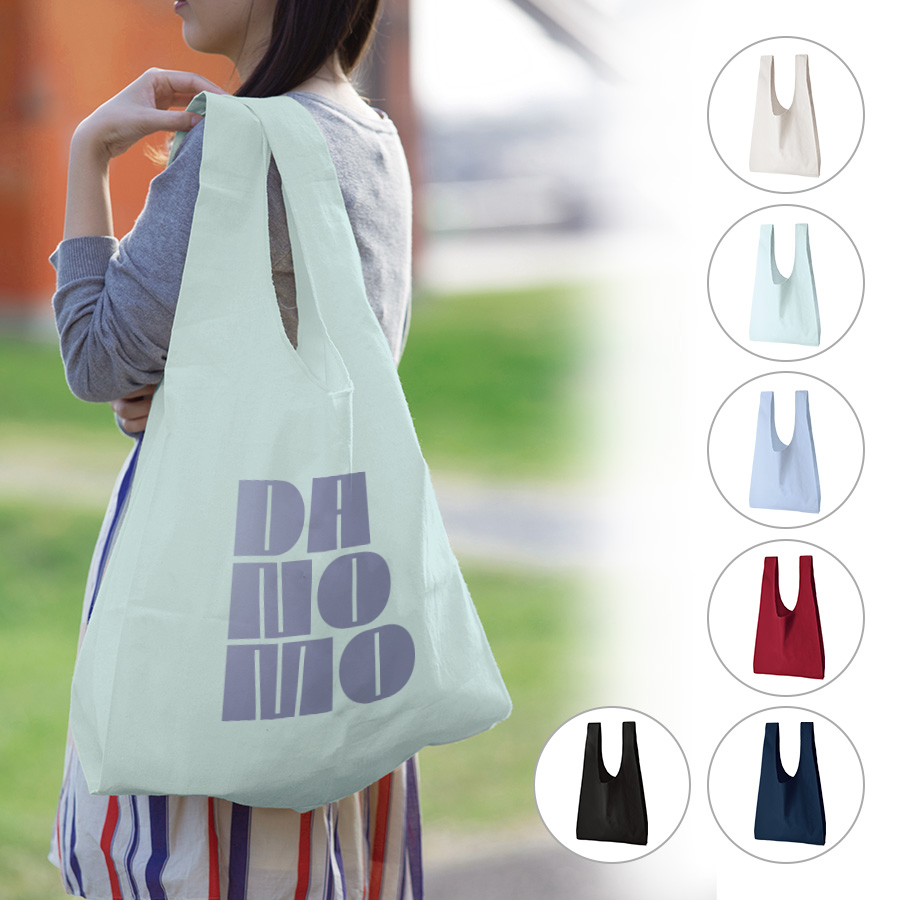 オリジナル 厚手コットンマルシェバッグ(L)