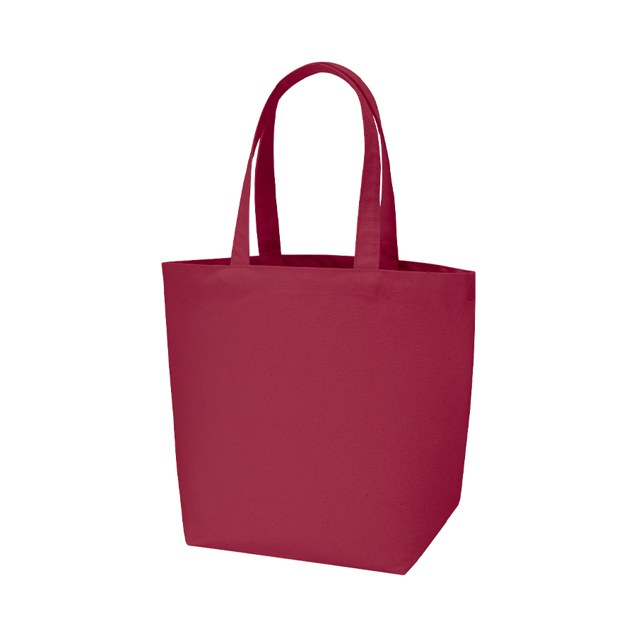 【大特価】オリジナル ウォッシュキャンバストートバッグ(L) ワインレッド