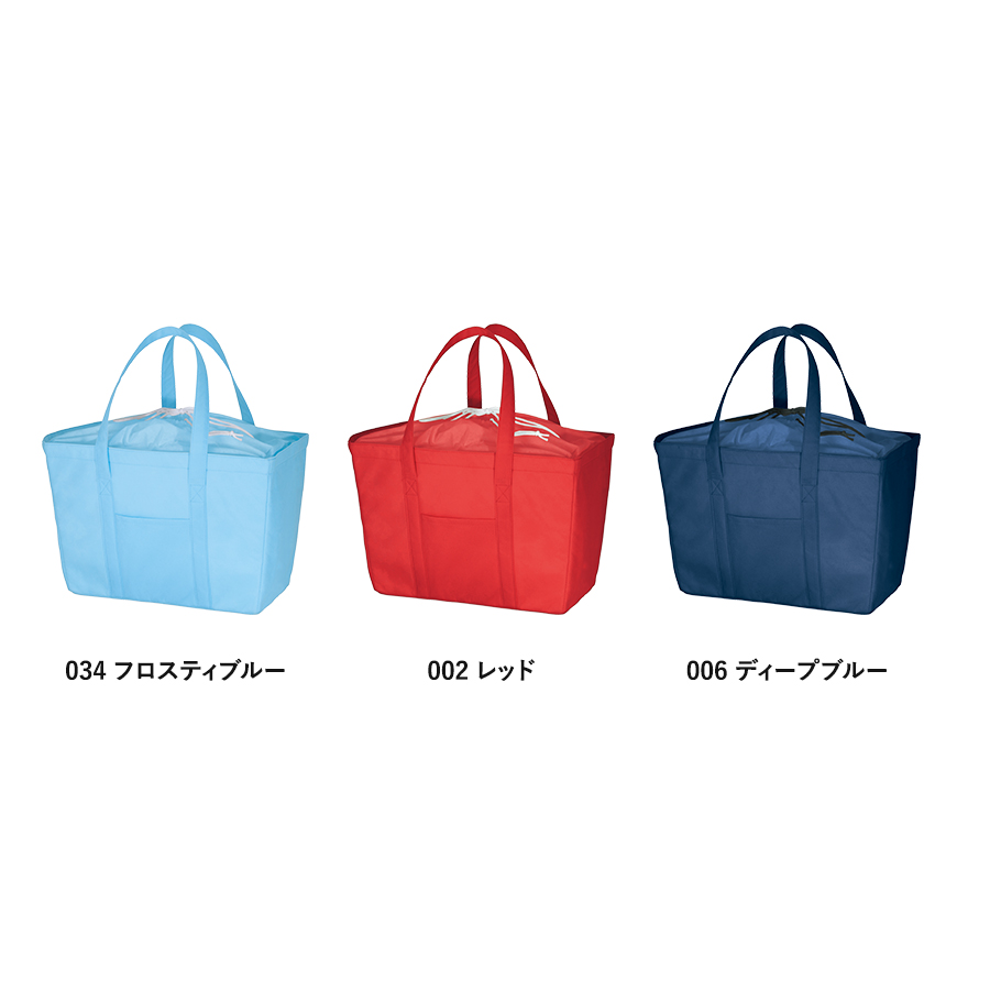 オリジナル 不織布保冷レジカゴトートバッグ