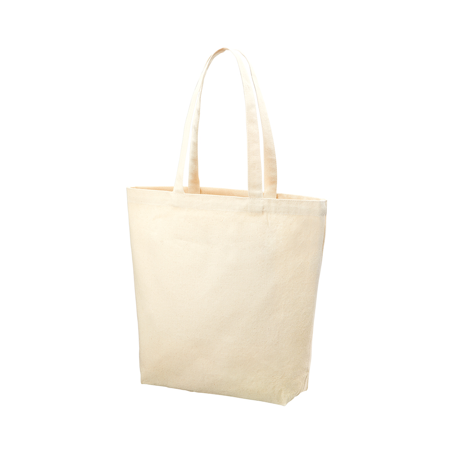 オリジナル キャンバスファスナーポケットトートバッグ ナチュラル