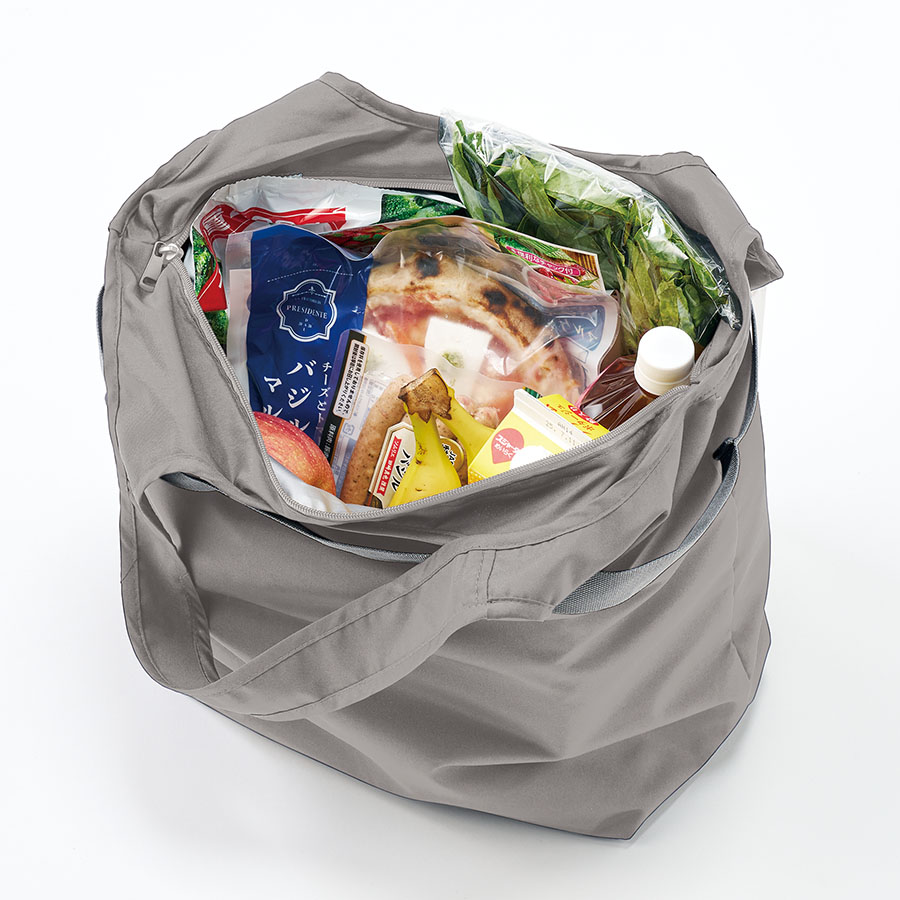 クルリト セルフレジで使いやすいコンパクトクーラーマルシェバッグ