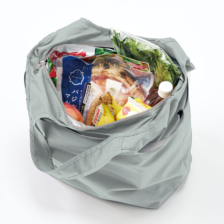 クルリト セルフレジで使いやすいコンパクトクーラーマルシェバッグ