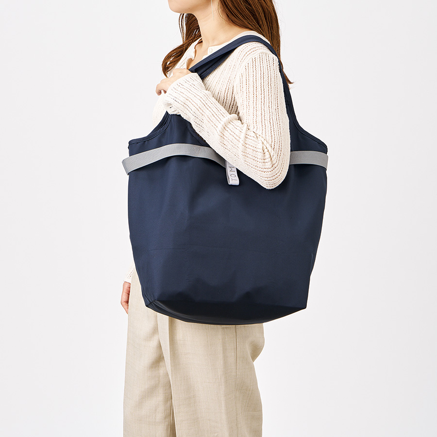 クルリト セルフレジで使いやすいコンパクトクーラーマルシェバッグ