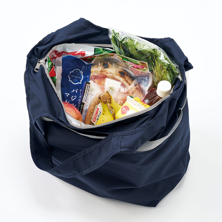 クルリト セルフレジで使いやすいコンパクトクーラーマルシェバッグ
