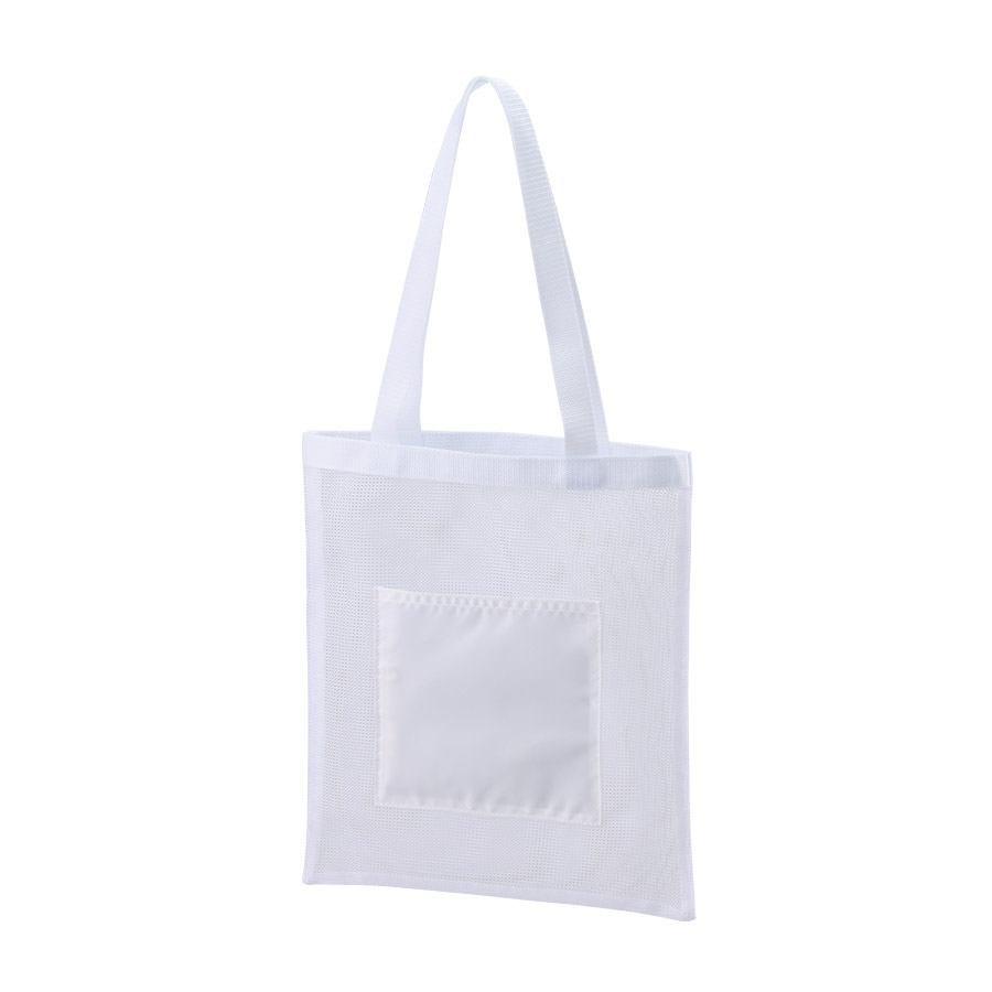 メッシュフラットトート