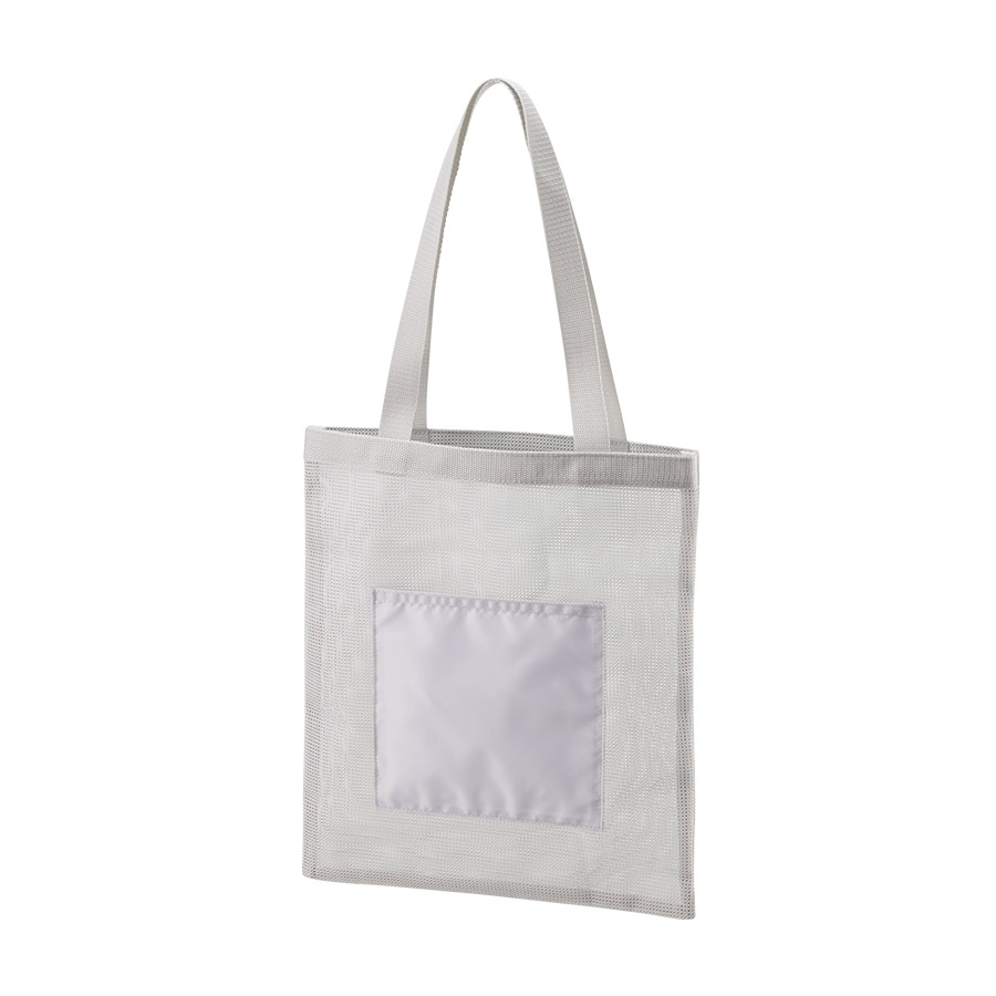 メッシュフラットトート