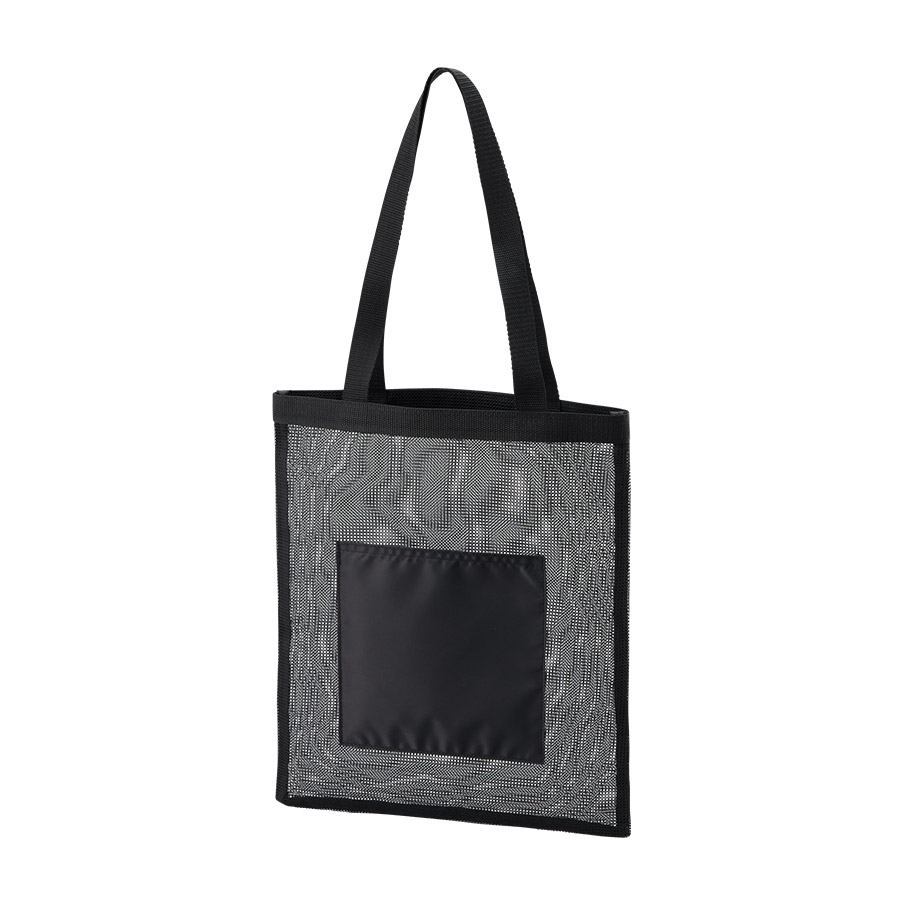 メッシュフラットトート
